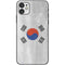South Korean Flag Distressed iPhone 11 Skin